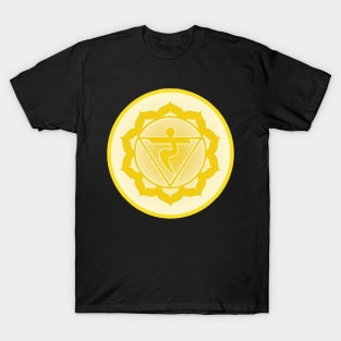 Willpower and confidence are mine Solar-Plexus Chakra- Dark Red T-Shirt